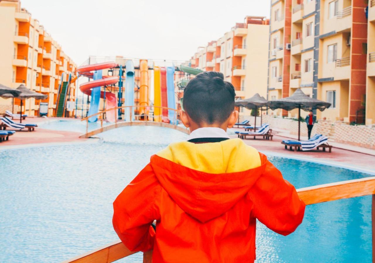 Hotel Retal View North Coast Aqua Park El-Alamein Exterior foto