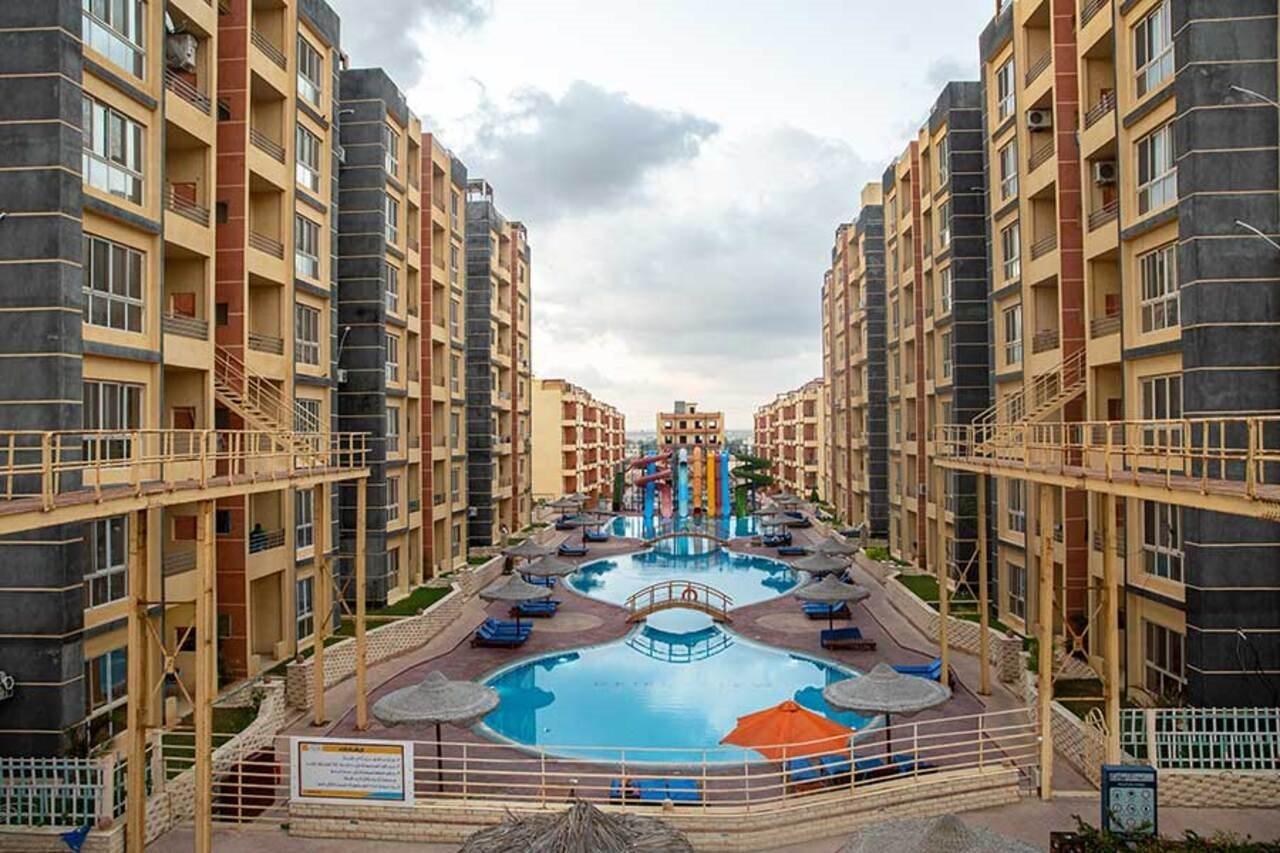Hotel Retal View North Coast Aqua Park El-Alamein Exterior foto