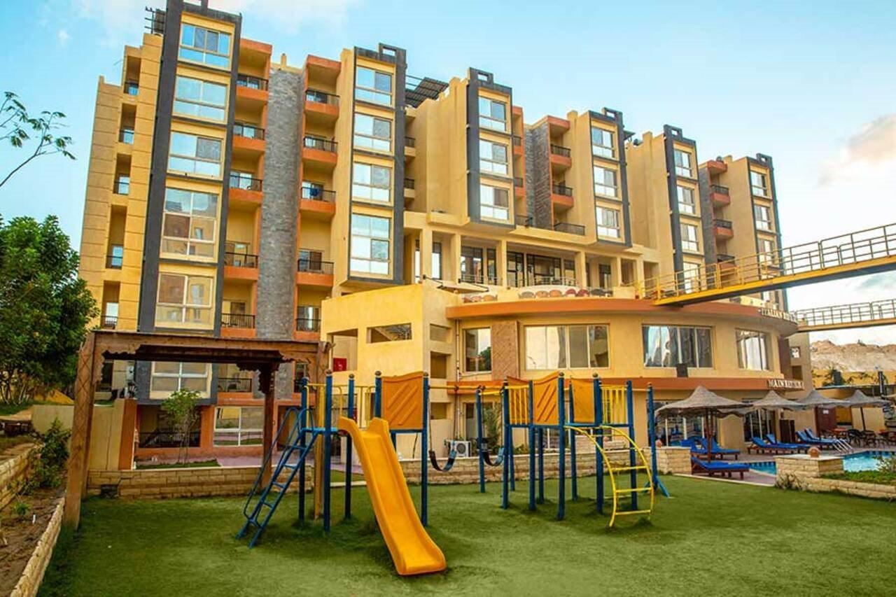 Hotel Retal View North Coast Aqua Park El-Alamein Exterior foto